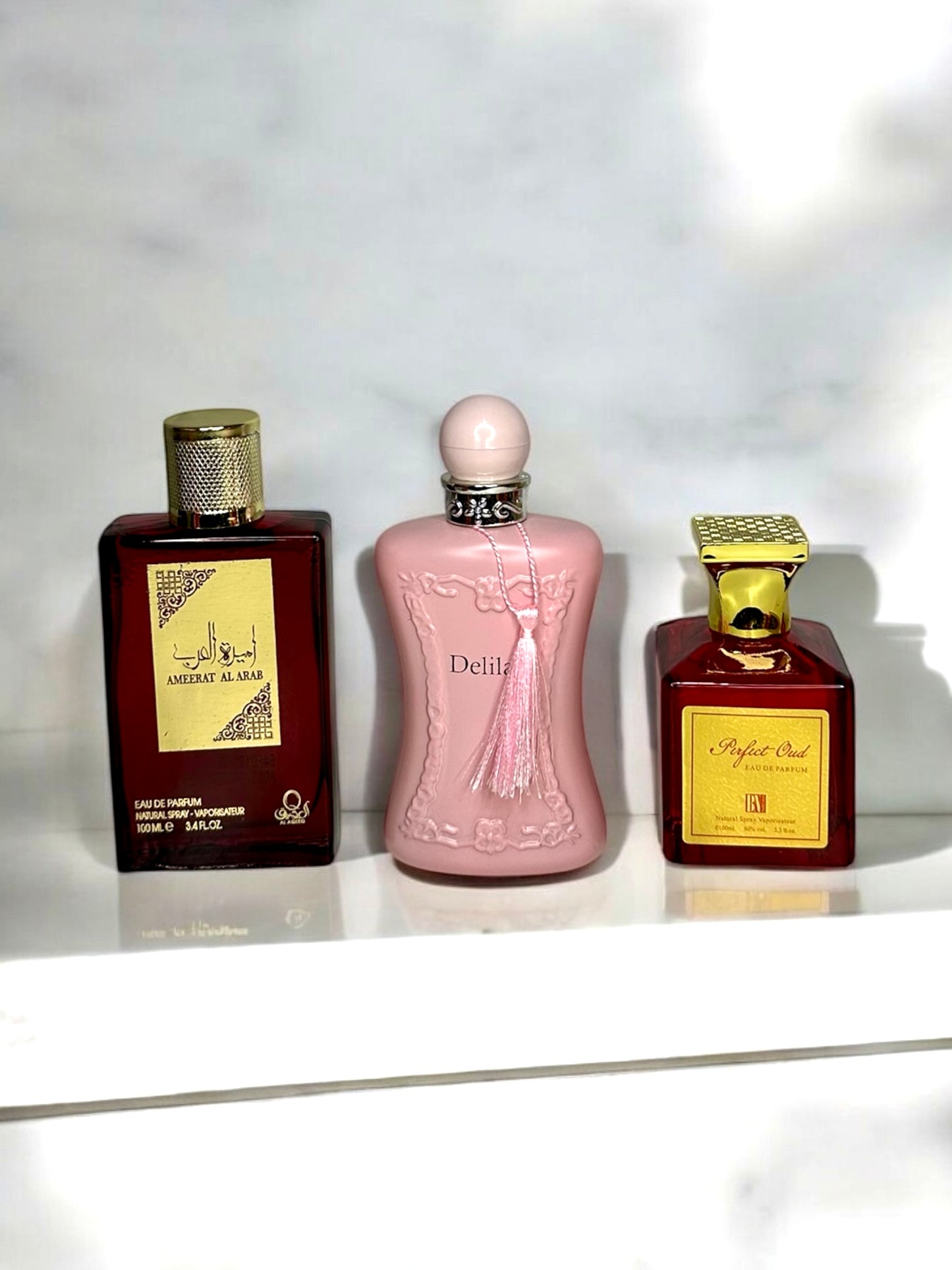 SET 3 PARFUMURI DAMA 100ml - AMEERAT AL ARAB, PERFECT OUD & HELINA