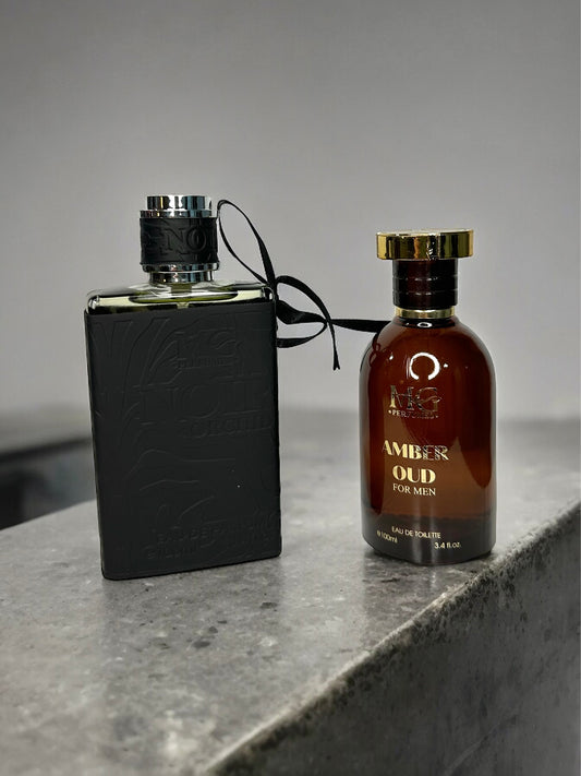 2 PARFUMURI BARBATESTI 100 ml - AMBER OUD & NOIR ORCHID