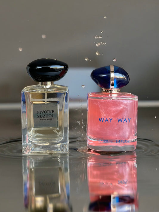 SET 2 PARFUMURI DAMA 100ml - WAY WAY & PIVOINE