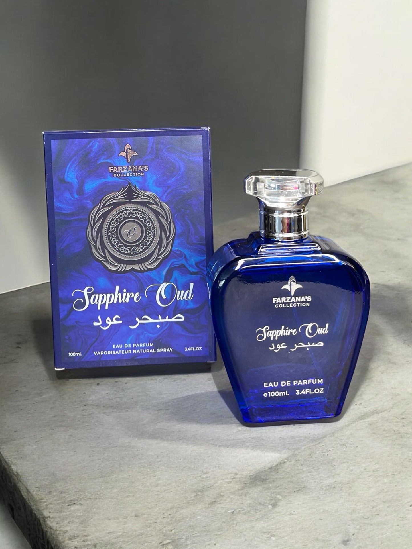 SET 3 PARFUMURI ARABESTI BARBATI 100ml - Sapphire Oud, Sheikh Zayed, Savage Noir