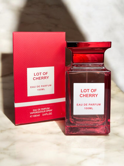 SET - RED - LOT OF CHERRY, BARCRAT ROUGE & IS PASSION