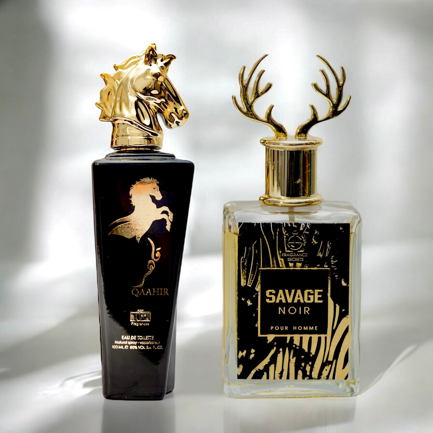 SET 2 PARFUMURI BARBATI 100ML - QAAHIR & SAVAGE NOIR